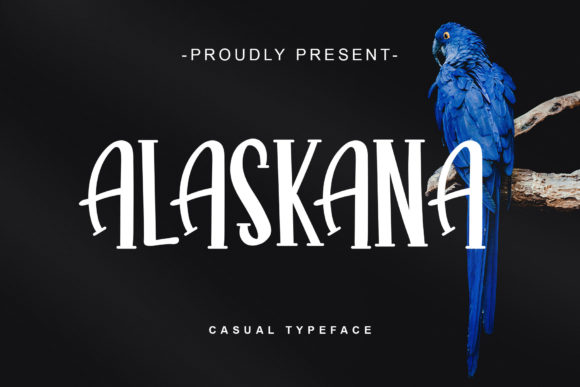 Alaskana: A Cool and Unique Modern Display Font for Your Projects