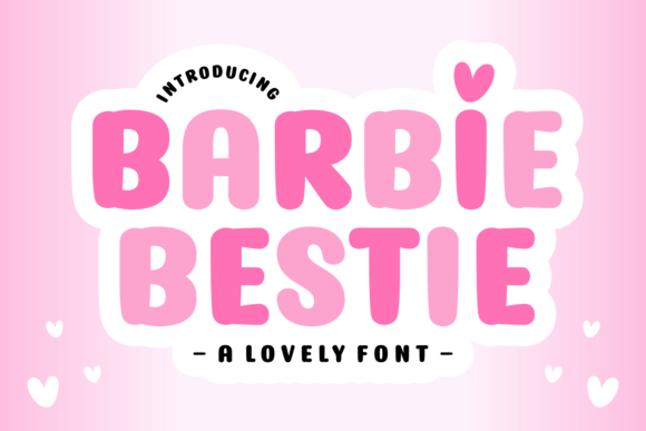 Barbie Bestie: The Sweet, Playful Font Your Designs Have Been Missing