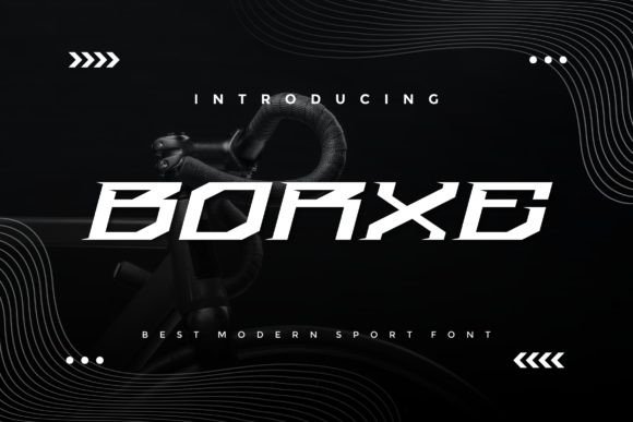 Borxe: A Modern Display Font for Bold Creative Projects