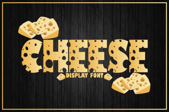 Cheese: The Playful Display Font for Creative Projects