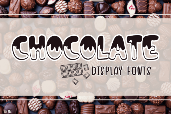 Chocolate: A Sweet Display Font for Creative Projects