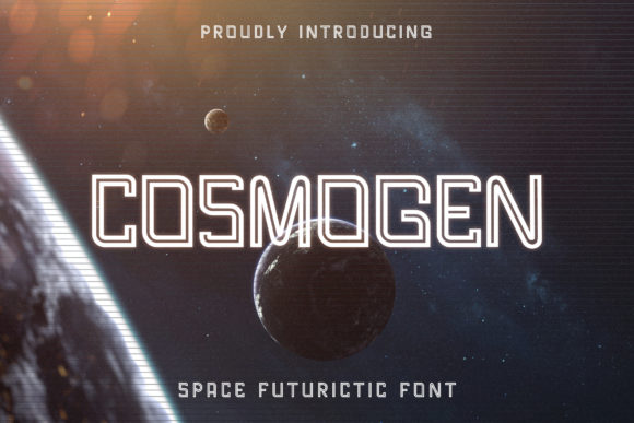 Cosmogen: A Display Font for the Forward-Thinking Brand