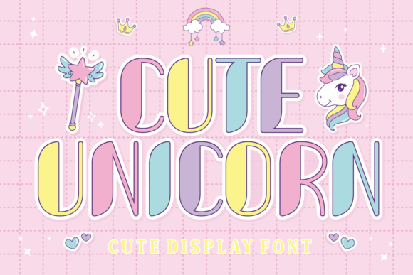 Cute Unicorn: A Font That Brings Whimsy to Your Work