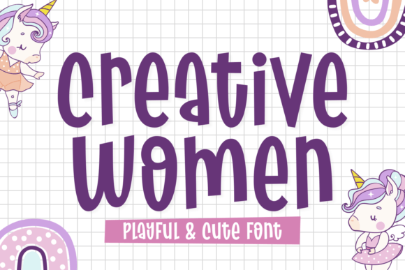 Discover the Whimsical World of Creative Women Font