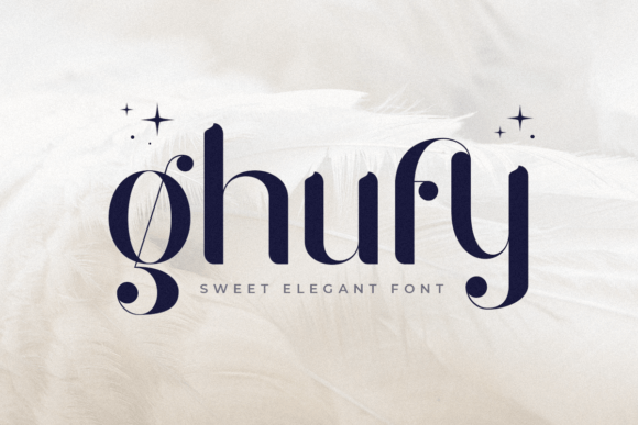 Ghufy: The Stylish Display Font for Modern Sophistication