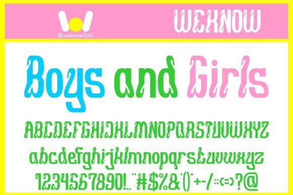 Give Your Designs a Playful Edge with Boys and Girls