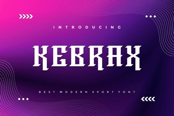 Kebrax: The Bold, Playful Font That Grabs Attention