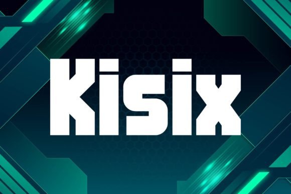 Kisix: A Gothic-Modern Typeface for Bold Visual Statements