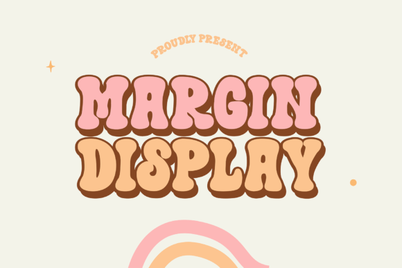 Margin Display: A Groovy Typeface for Bold Branding
