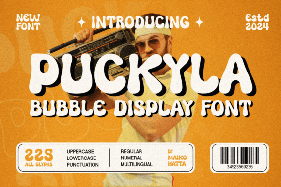 Puckyla: The Friendly Typeface for Playful Branding
