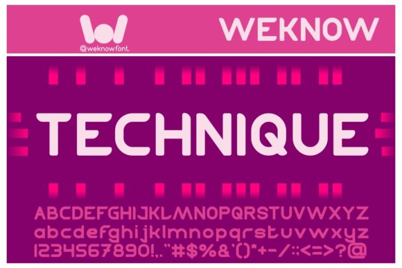 Technique: A Display Font That Works as Hard as You Do
