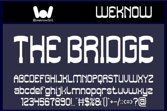 The Bridge: A Slab Serif Font That Balances Modern Playfulness with Timeless Appeal