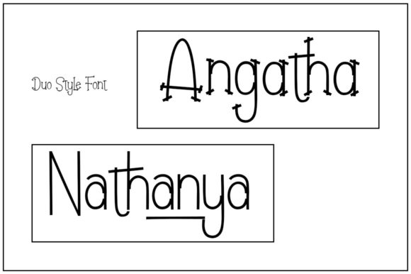 Why Angatha & Nathanya Is the Quirky Display Font Your Brand Needs